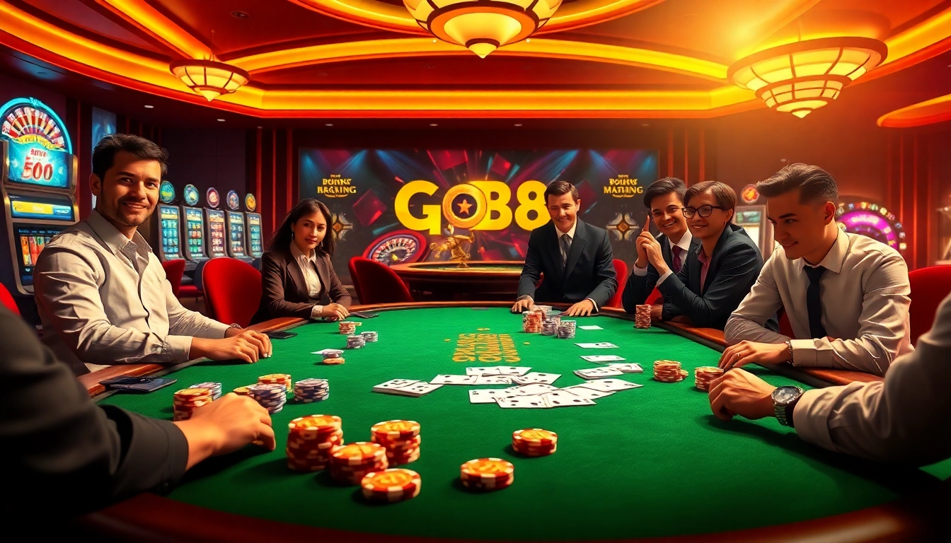 Experience high-stakes excitement at https://go88app.cn.com/ with vibrant poker chips and thrilling casino action.