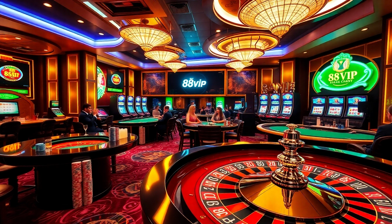 Experience thrilling online gambling at https://68vip.co/ with vibrant casino tables and players winning big.