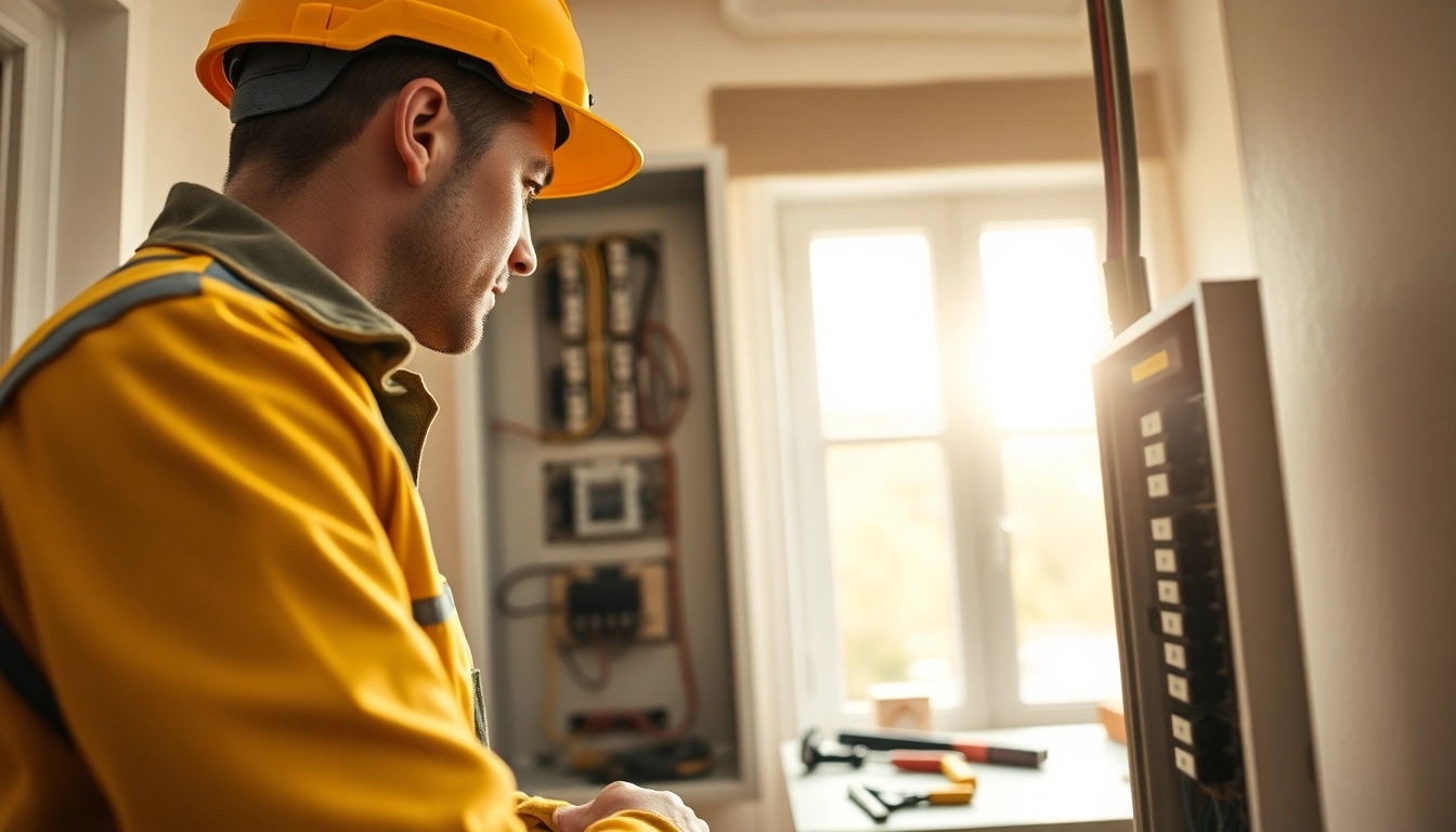 Find reliable electrician companies near me for electrical services and safety inspections.