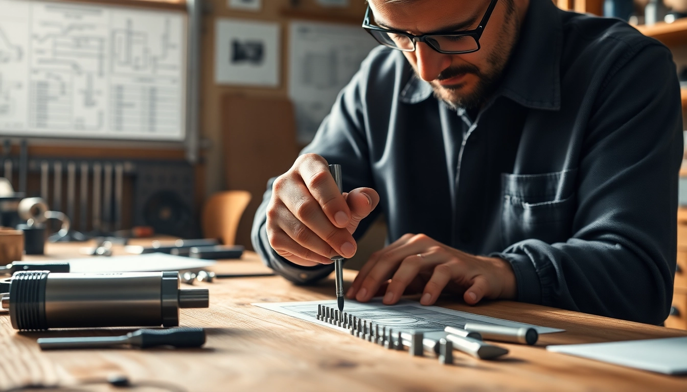 Wiha Centrofix screwdriver in action, showcasing precision and superior grip features during a woodworking task.